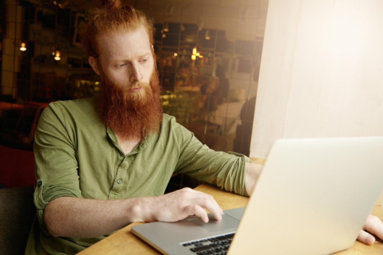 Close-up view of detailed character mesh topology during modeling process