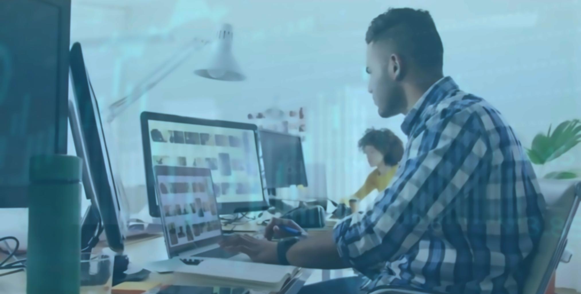 Student working on character rigging and skeleton setup in 3D software